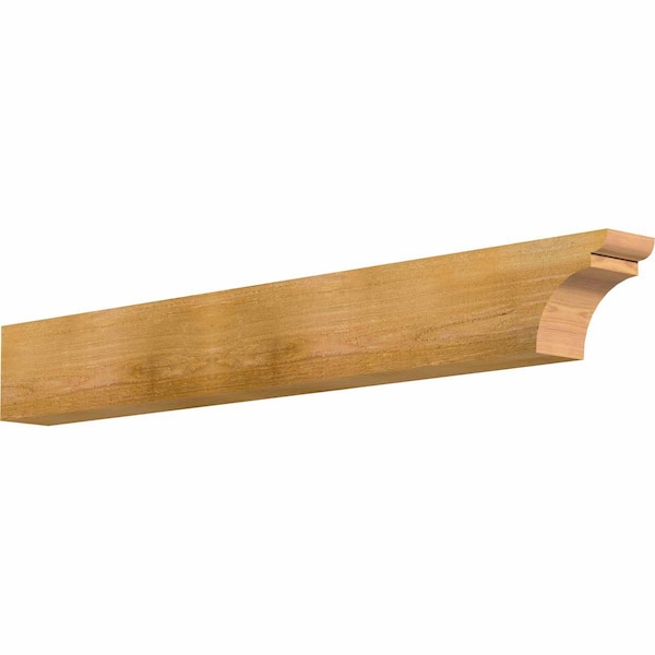 Ekena Millwork Yorktown Rough Sawn Rafter Tail, Western Red Cedar, 4"W x 6"H x 48"L RFT04X06X48YOR00RWR - main